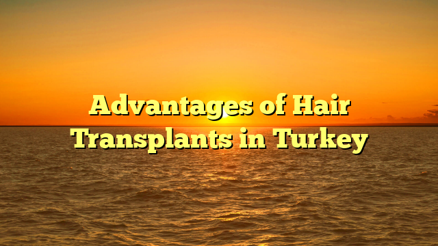 Advantages Of Hair Transplants In Turkey Cantinefaralli