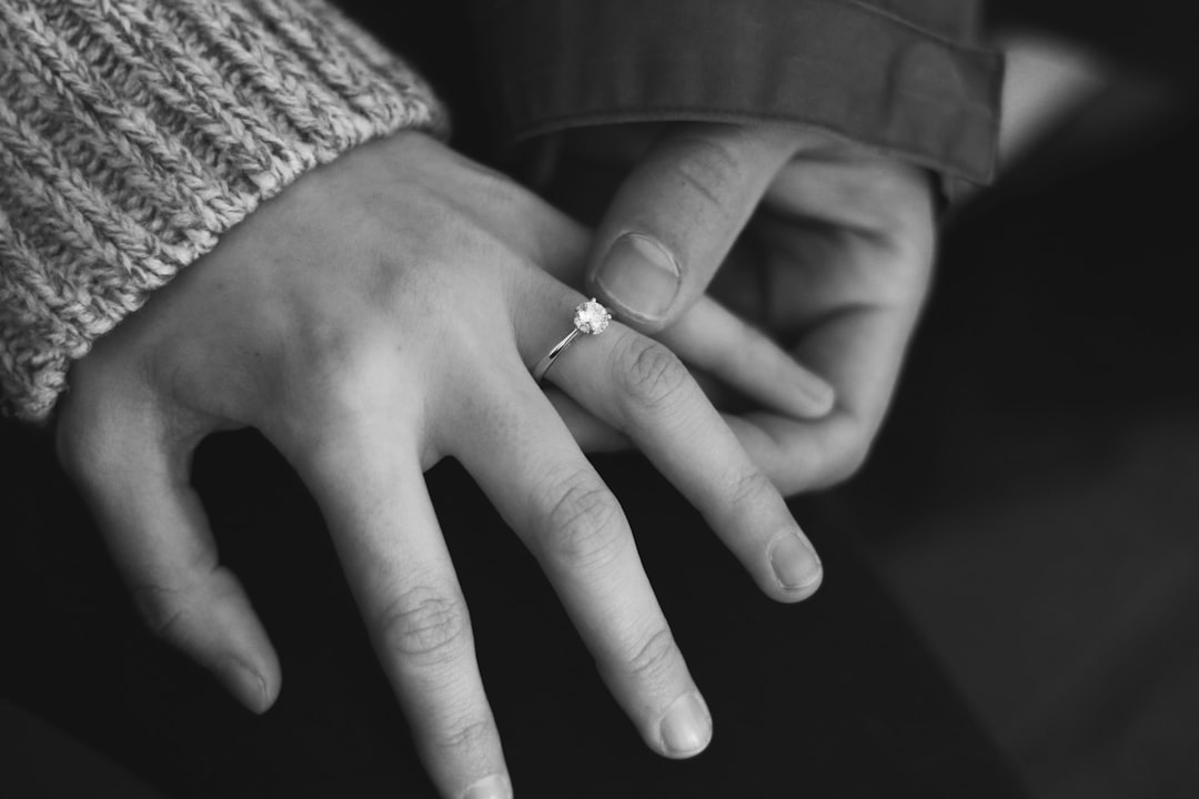 Photo engagement ring